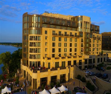 Edgewater hotel madison - Located on the shores of Lake Mendota in Madison, this hotel offers a spa and wellness center along with 3 on-site restaurants. University of Wisconsin-Madison is 850 metres away. A flat-screen TV and iPod dock are featured in all rooms at The Edgewater. All rooms also include a tile/marble floor, refrigerator, and a view. 
